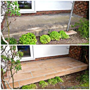 Patio laying