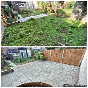 Patio laying